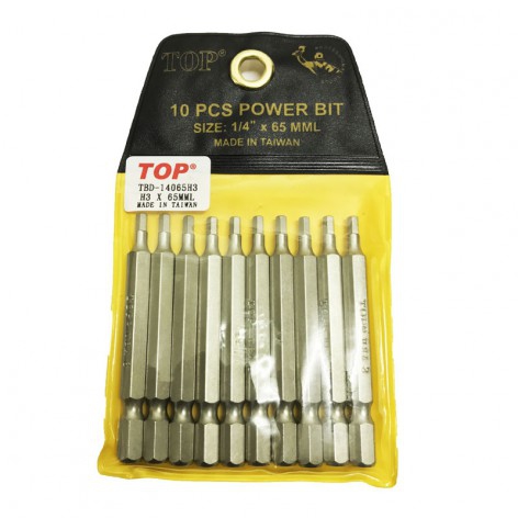 Mũi Siết Bằng Máy Đầu Lục Giác (Xi Trắng) TOP