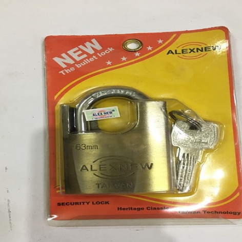 Ổ Khóa ALEX Nâu Chìa Vi Tính Chống Cắt