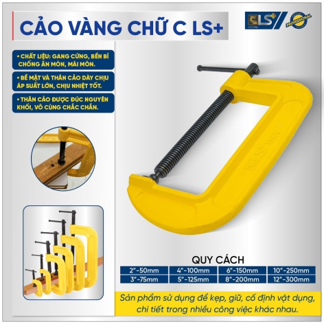 Cảo Chữ C Vàng LS+