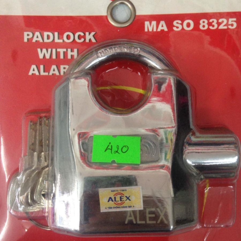 Ổ Khóa Hú Alex New Trắng Chống Cắt 