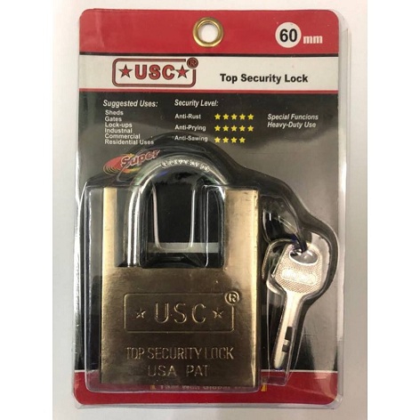 Ổ Khóa USC Chìa Vuông Chống Cắt