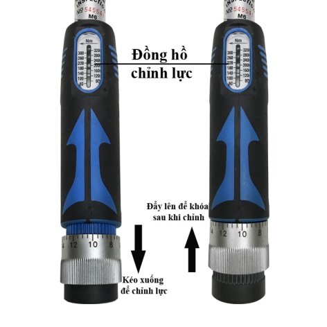 Cần Nổ 1/2 Có Đồng Hồ (60-320 NM) LICOTA