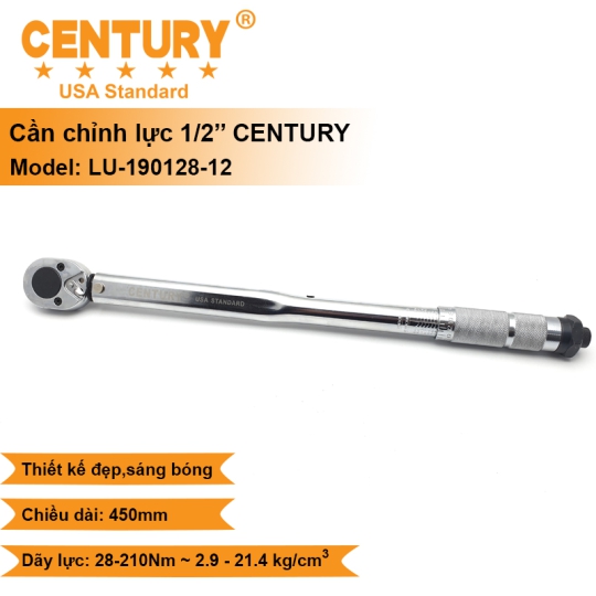 Cần Nổ 1/2 (28-210 NM) CENTURY