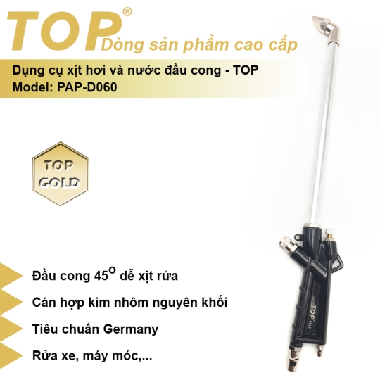 Súng Xịt Hơi Và Nước Đầu Cong Cao Cấp TOP