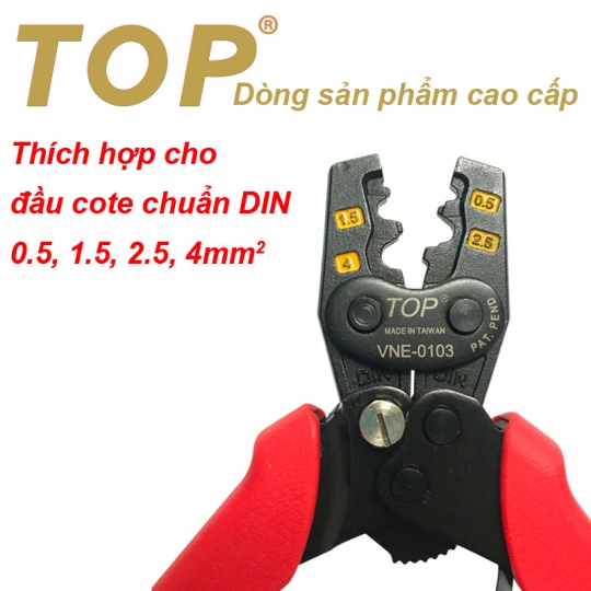 Kìm Bấm Đầu Cos Có Trợ Lực 0.5 TOP