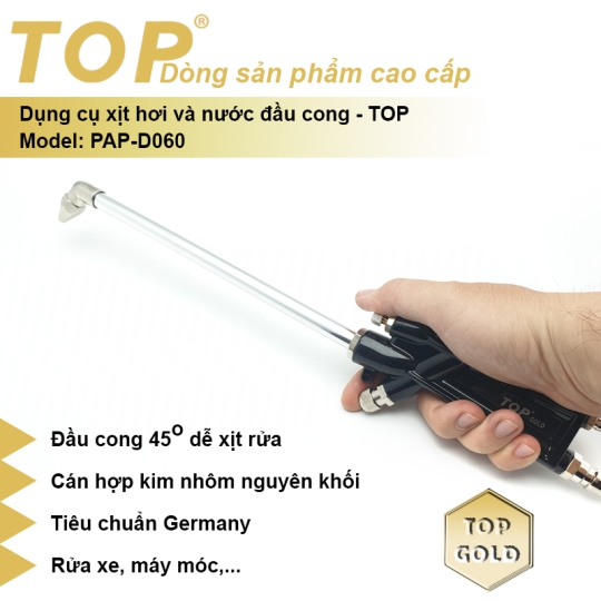 Súng Xịt Hơi Và Nước Đầu Cong Cao Cấp TOP