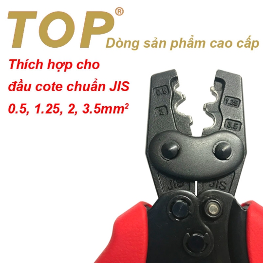 Kìm Bấm Đầu Cos Có Trợ Lực 0.5 TOP