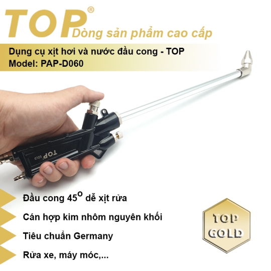 Súng Xịt Hơi Và Nước Đầu Cong Cao Cấp TOP