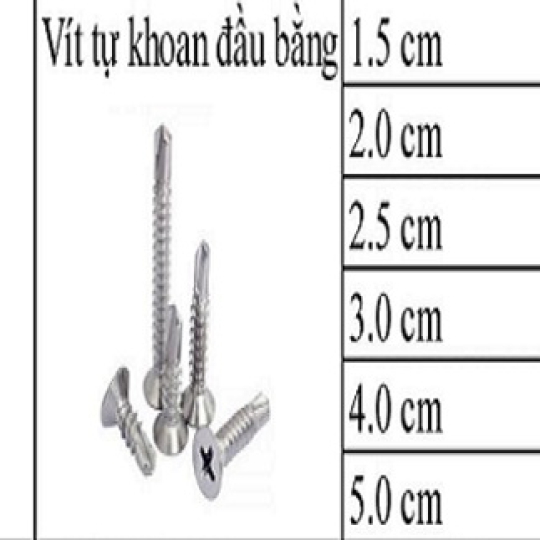 VÍT ĐẦU DẸP ĐUÔI CÁ