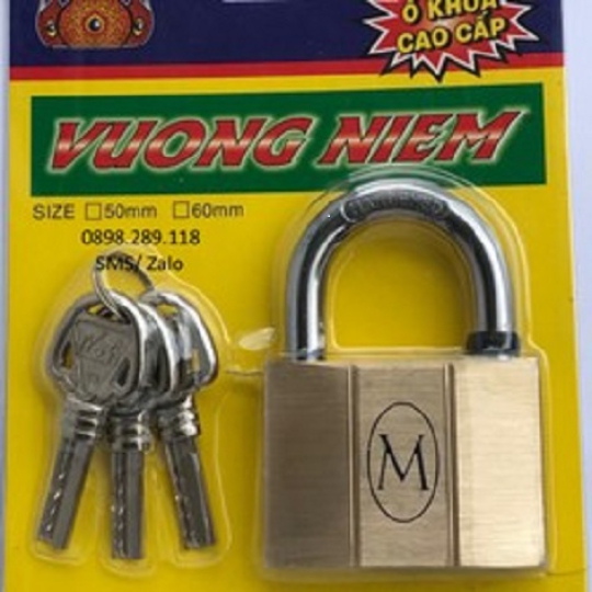 Ổ Khóa Bấm Vương Niêm Quạt 