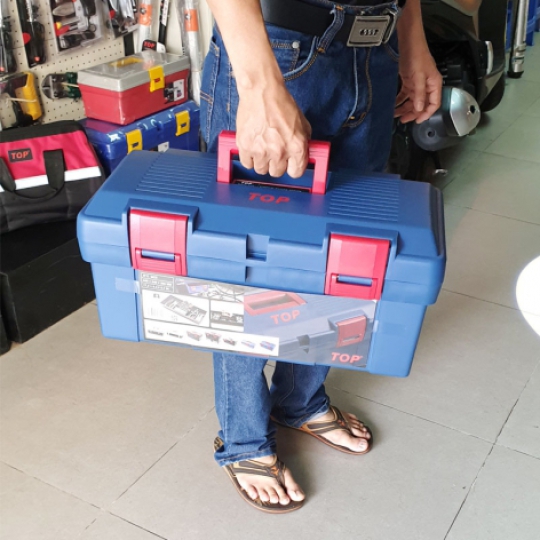 Thùng Đồ Nghề Bằng Nhựa TOP TB-902BLUE