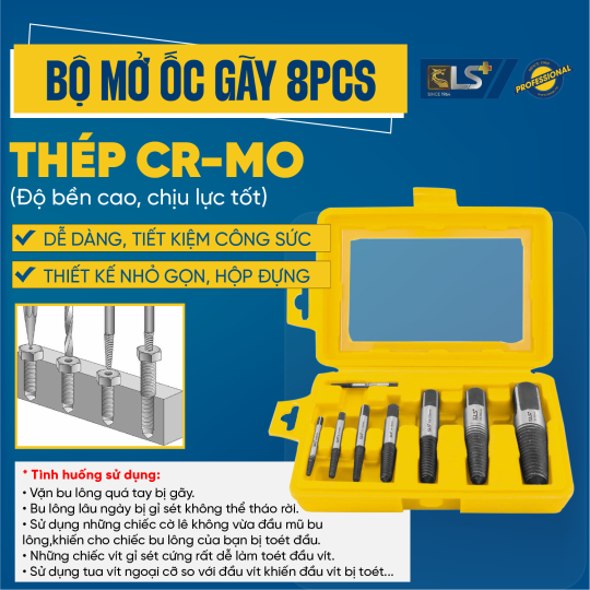 Bộ Mở Ốc Gãy LS+