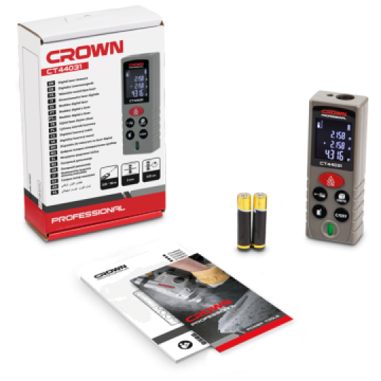 Máy Đo Khoảng Cách Laser 100M CT44031 CROWN