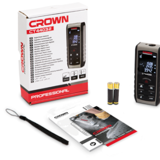 Máy Đo Khoảng Cách Laser 40M CT44032 CROWN