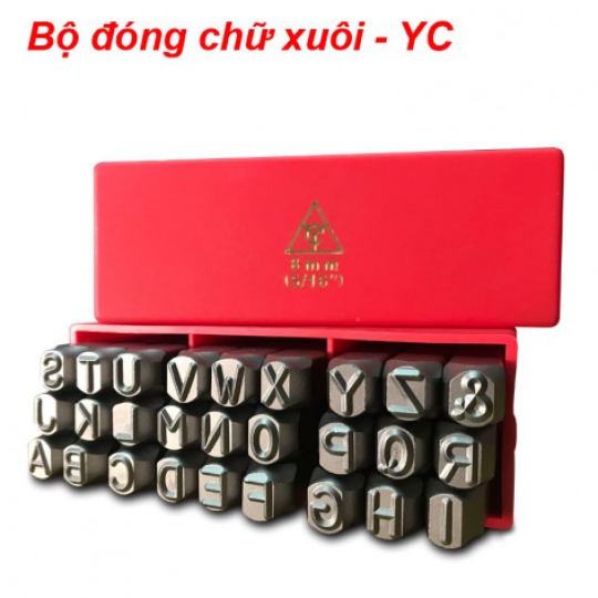 Bộ Đóng Chữ Xuôi YC