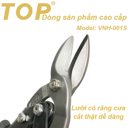 Kéo Cắt Tôn Cao Cấp TOP (Thẳng - Cong Trái - Cong Phải)