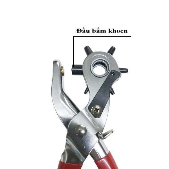Kìm Bấm Lỗ Dây Da (Có Khoen) TOP