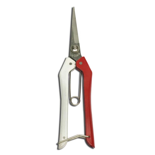Kéo Cắt Cành Nhọn 8” Cán Trắng Đỏ TOP