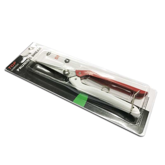 Kéo Cắt Cành Nhọn 8” Cán Trắng Đỏ TOP