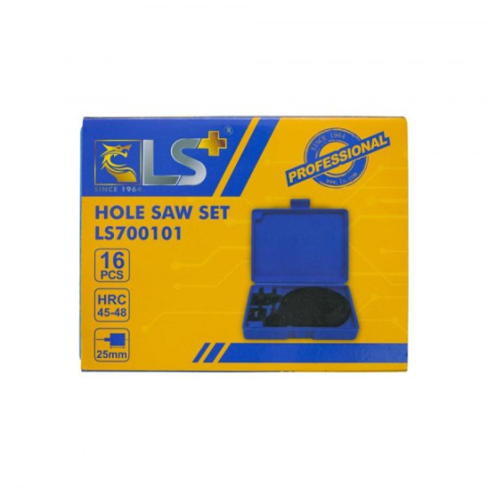 Bộ Khoét Thạch Cao Vá Gỗ Mềm 16 pcs (LS+)