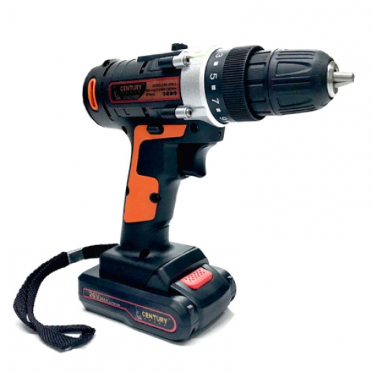 Bộ Máy Khoan Pin 26V 2 Cấp Độ Lực CENTURY