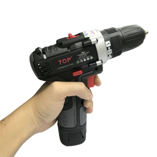 Bộ Máy Khoan Pin 16V Cao Cấp (2 Pin) TOP