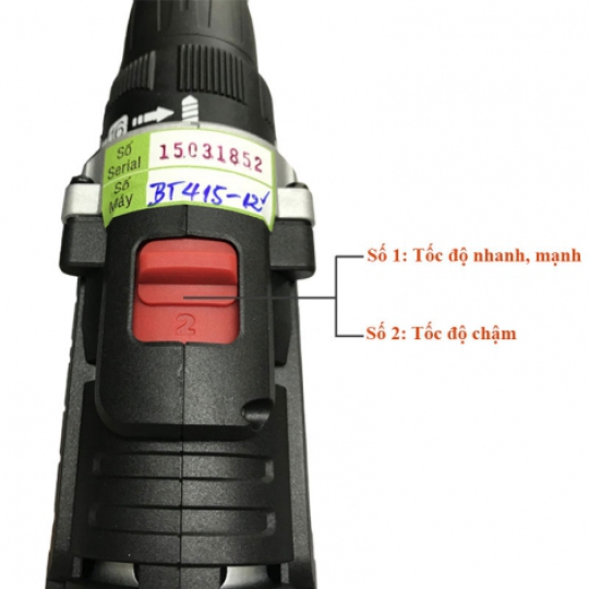 Bộ Máy Khoan Pin 16V Cao Cấp (2 Pin) TOP