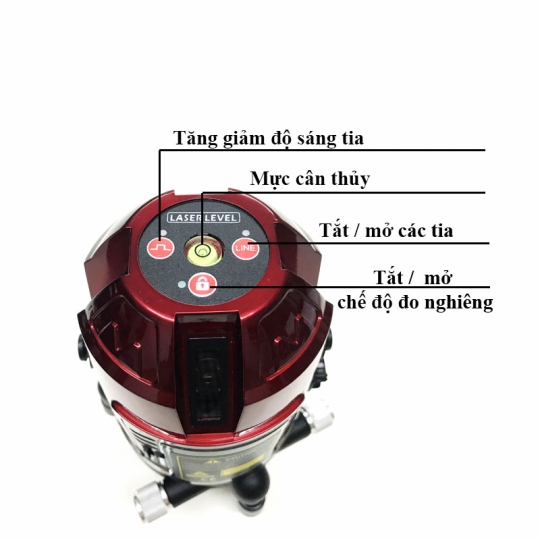 Máy Cân Bằng Tia Laser 6 Tia 5MW ROYAL LION
