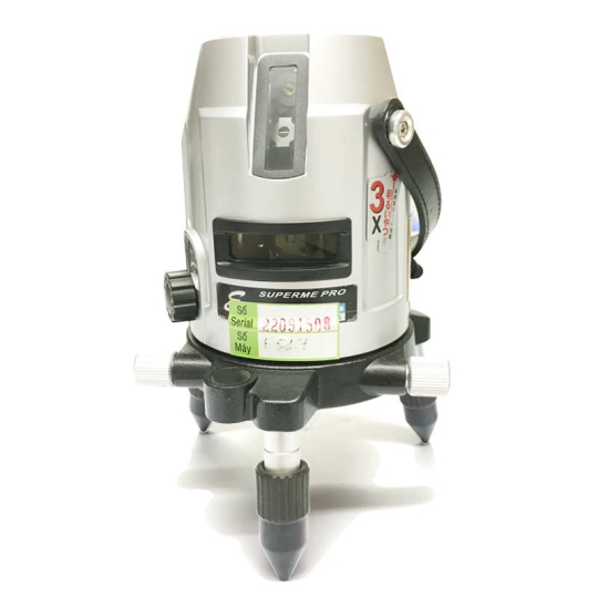 Máy Cân Bằng Tia Laser Chống Mưa, Bụi 6 Tia 15MW MUJINGFANG