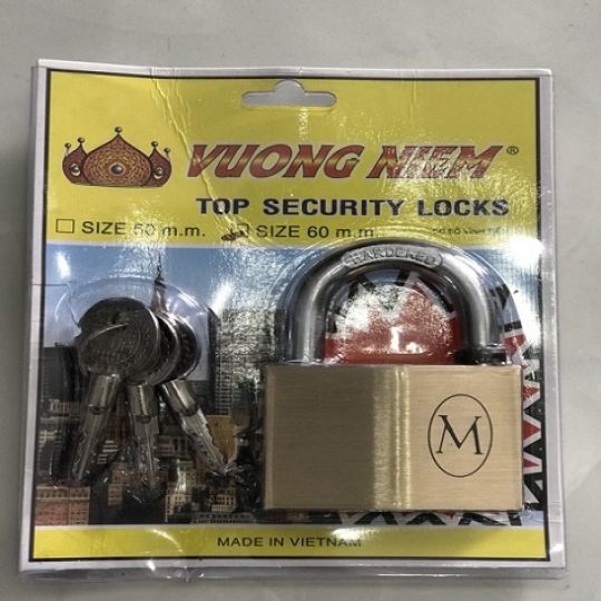 Ổ Khóa Bấm Vương Niêm Chìa Hỏa Tiễn
