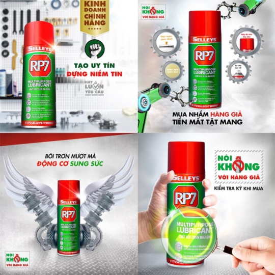Dầu Bôi Trơn Chống Rỉ Sét RP7