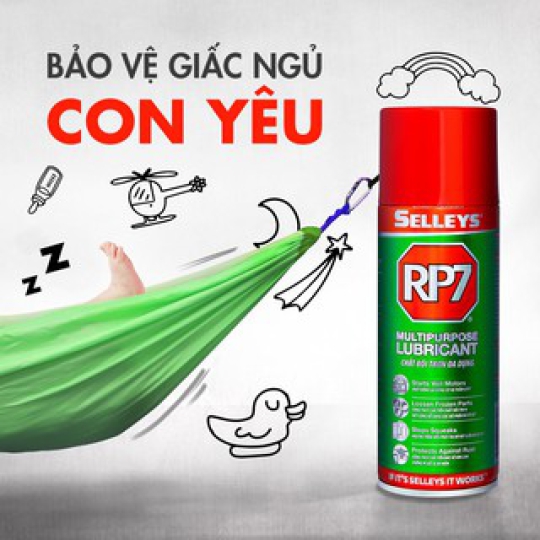 Dầu Bôi Trơn Chống Rỉ Sét RP7 Nhỏ