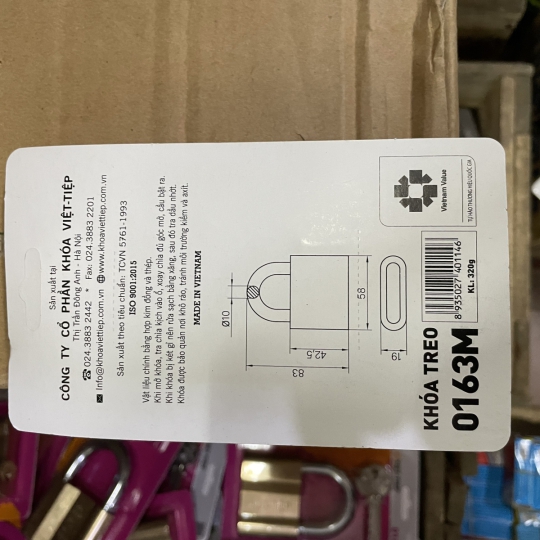Ổ Khóa Việt Tiệp Thau